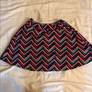 Total Girl Zig-Zag Skirt